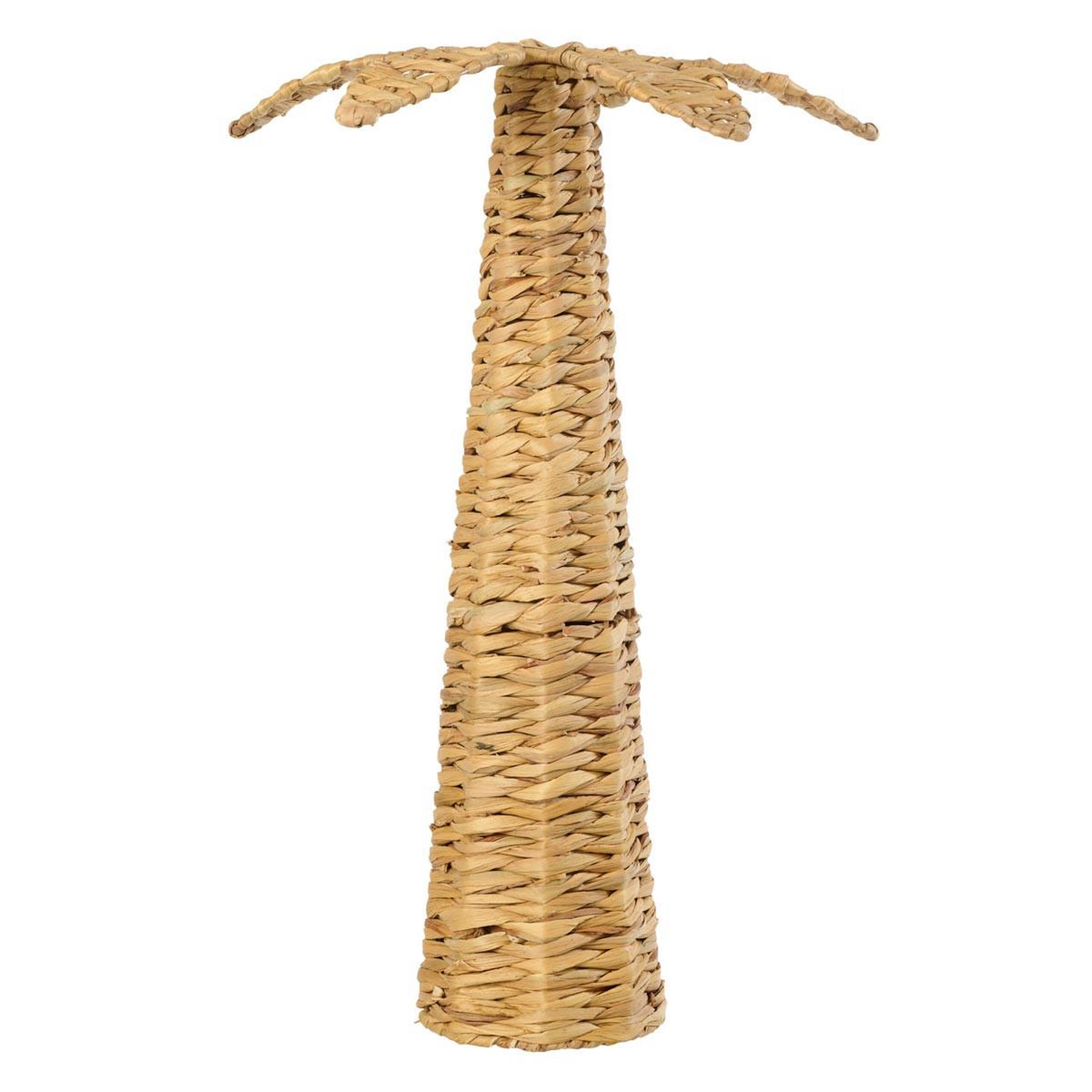 J-LINE Palmier déco en jacinthe  coco  62cm naturel