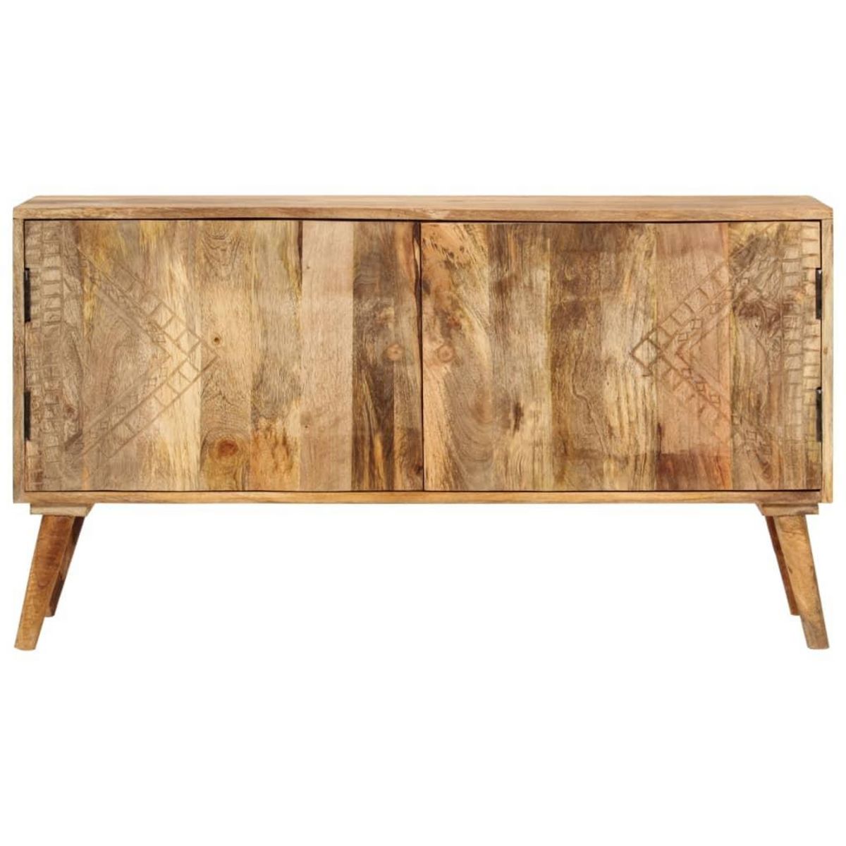 VIDAXL Buffet Bois de manguier massif 110x30x60 cm