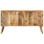 Voir la diapositive 3 : VIDAXL Buffet Bois de manguier massif 110x30x60 cm