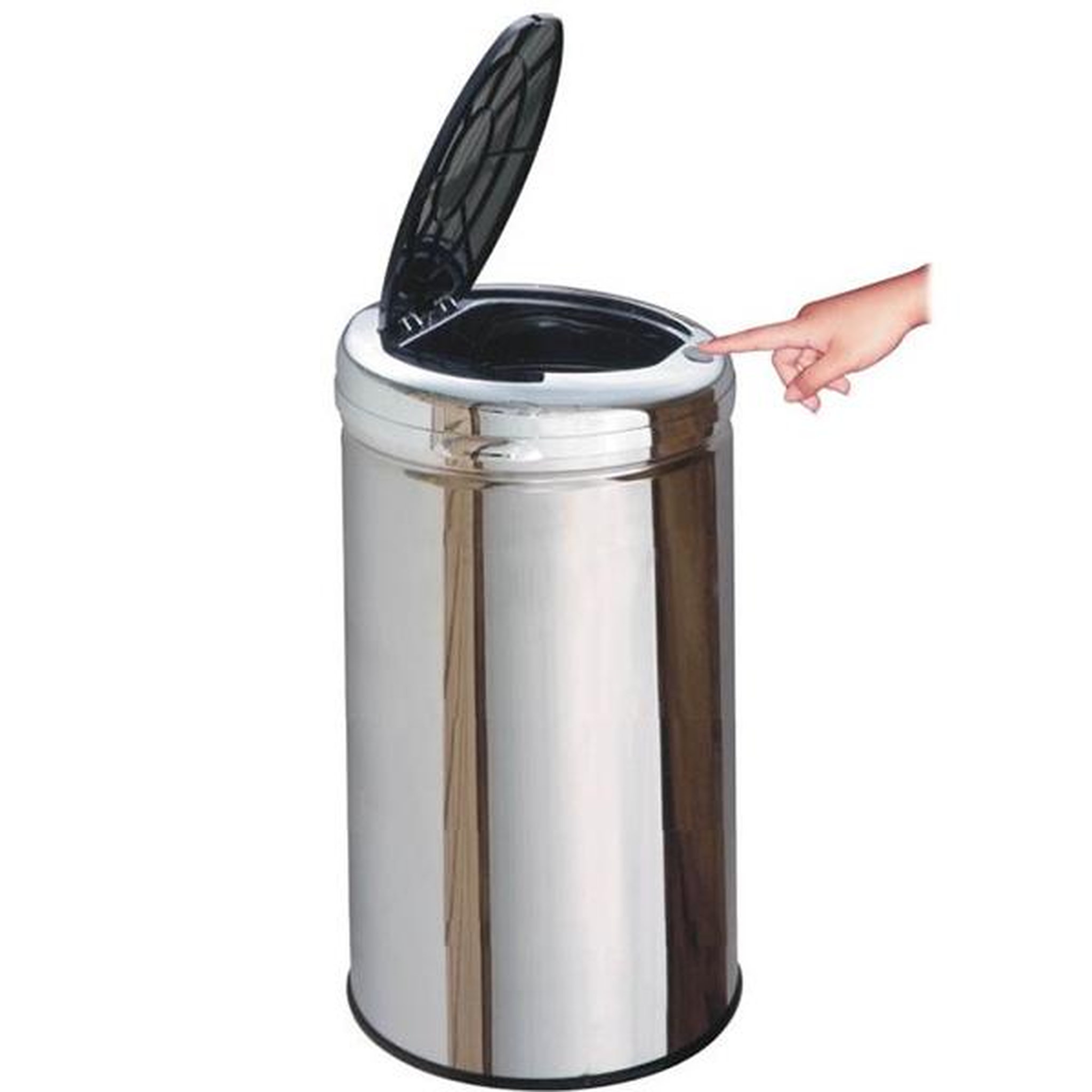 Voir la diapositive 2 : Kitchen move Poubelle 30l inox - bat-30lhj
