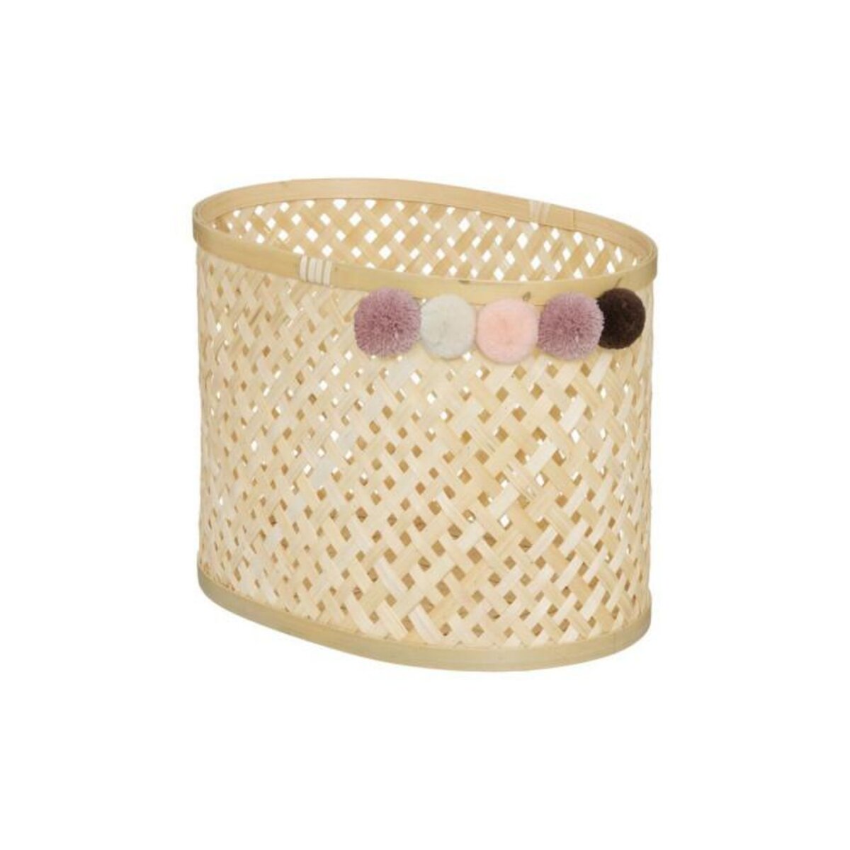 Atmosphera Kids Lot de 3 Paniers Enfant  Campagne  38cm Beige