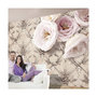 Voir la diapositive 1 : Paris Prix Papier Peint  Romantic Beige