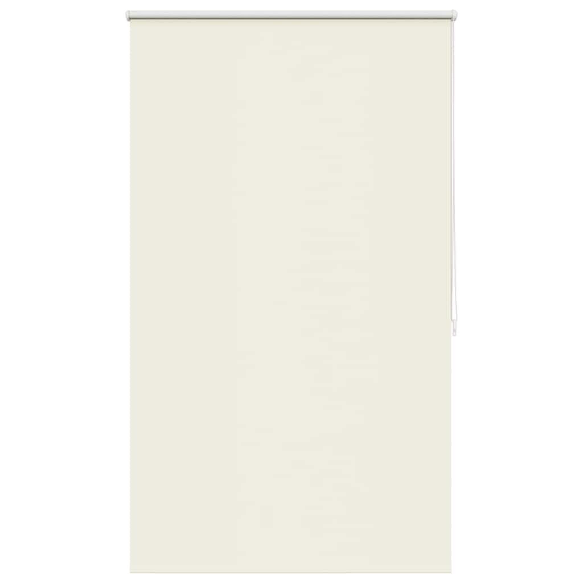 VIDAXL Store enrouleur occultant 84,4 x 175 cm, largeur du tissu 80 cm, blanc casse