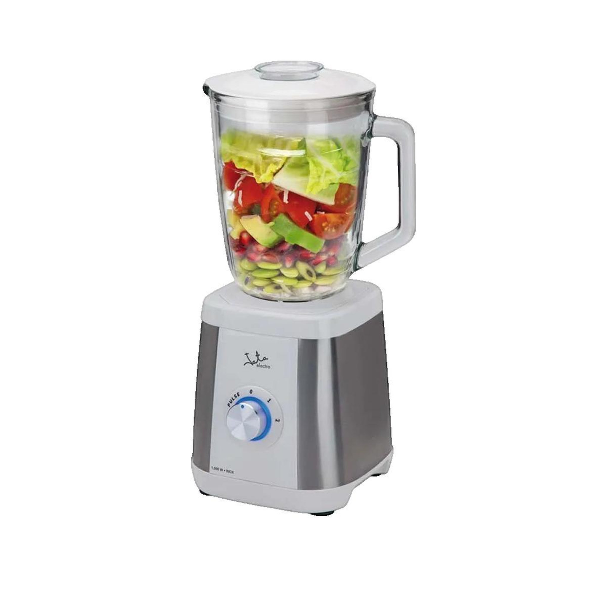 Voir la diapositive 3 : JATA Blender Jata 8421078033851 Blanc et acier inoxydable