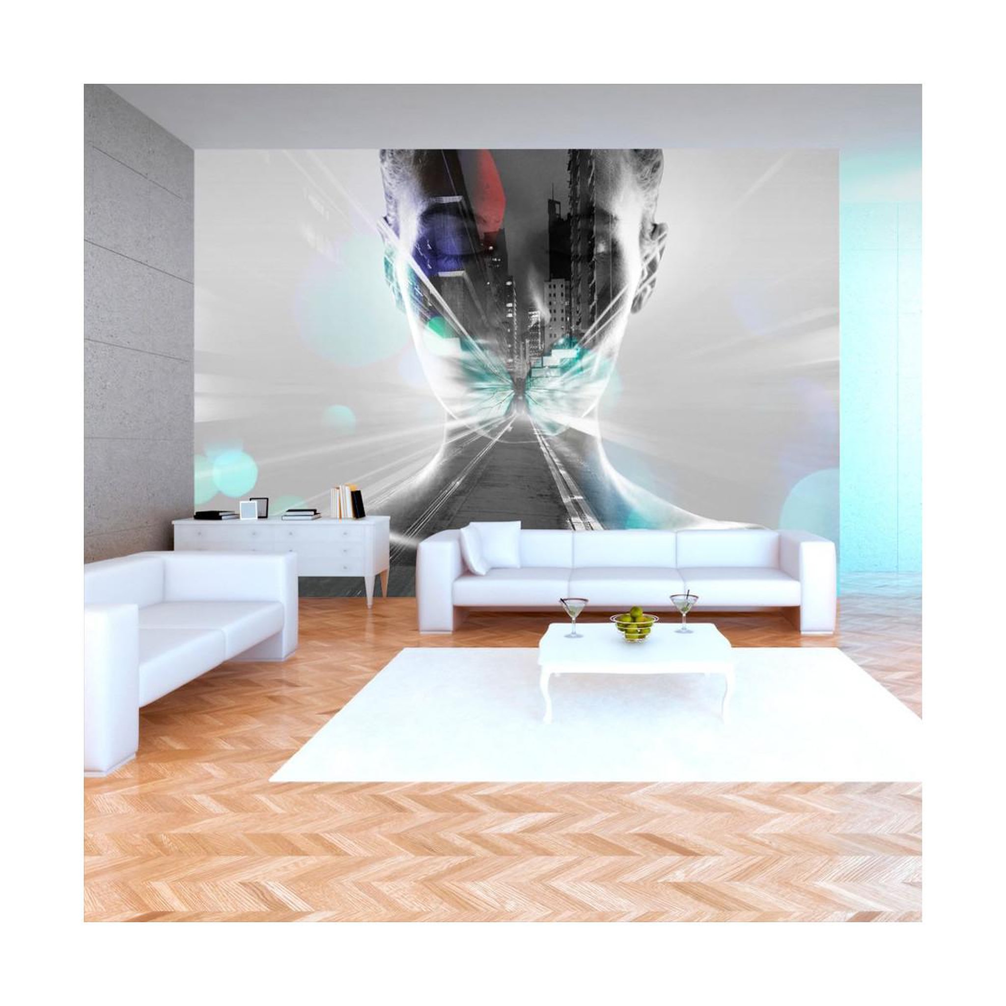 Voir la diapositive 1 : Paris Prix Papier peint  city woman