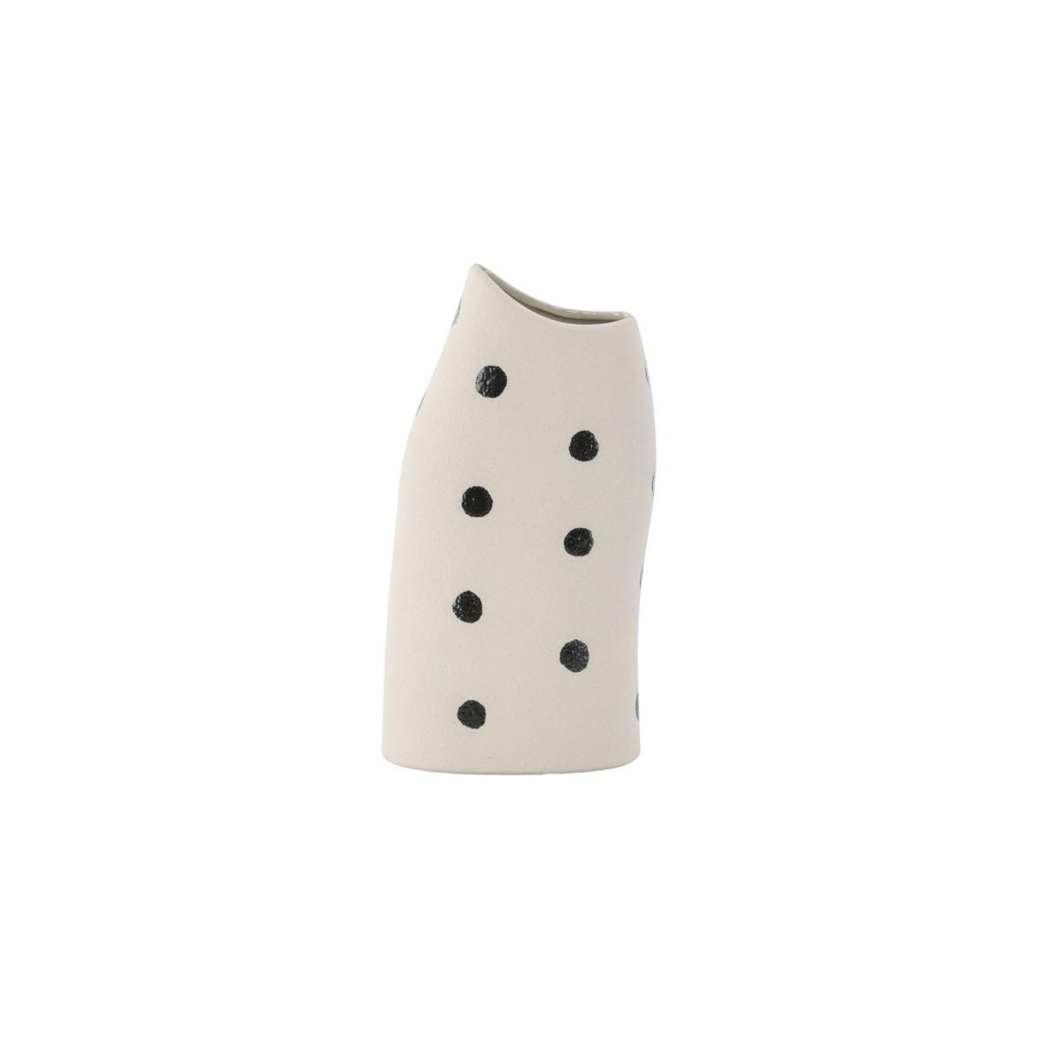 Voir la diapositive 5 : Paris Prix Vase Design  Ernst  23cm Blanc & Noir