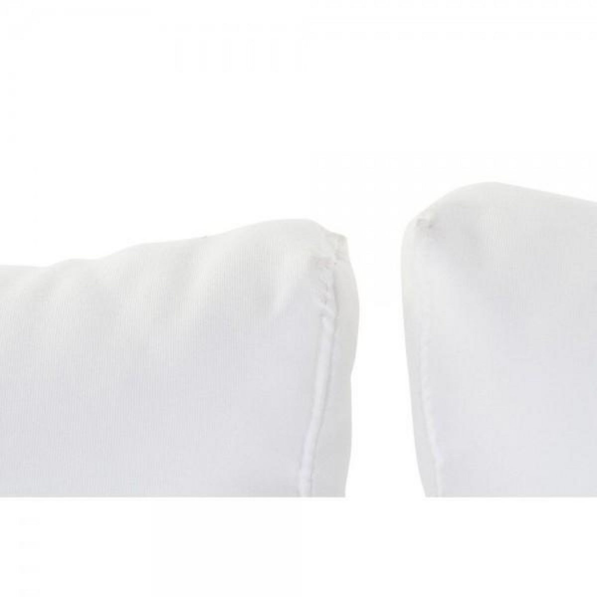 MARKET24 Canapé de jardin DKD Home Decor Blanc Polyester Aluminium (184 x 72 x 78 cm)