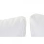 Voir la diapositive 2 : MARKET24 Canapé de jardin DKD Home Decor Blanc Polyester Aluminium (184 x 72 x 78 cm)