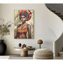 Voir la diapositive 6 : Paris Prix Tableau Déco  Deva  82x122cm Multicolore