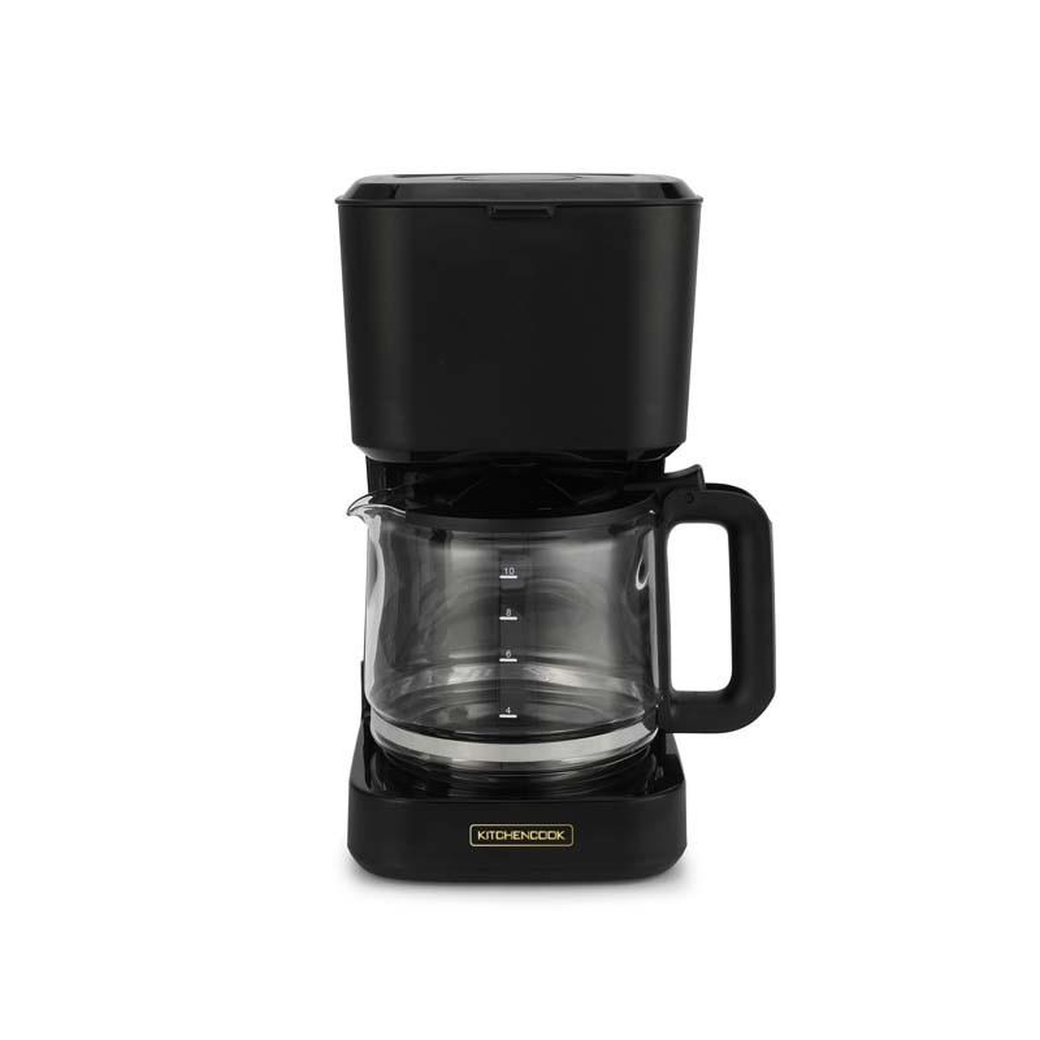KITCHENCOOK Cafetière filtre 1,3 l noire mate matt coffee de kitchencook