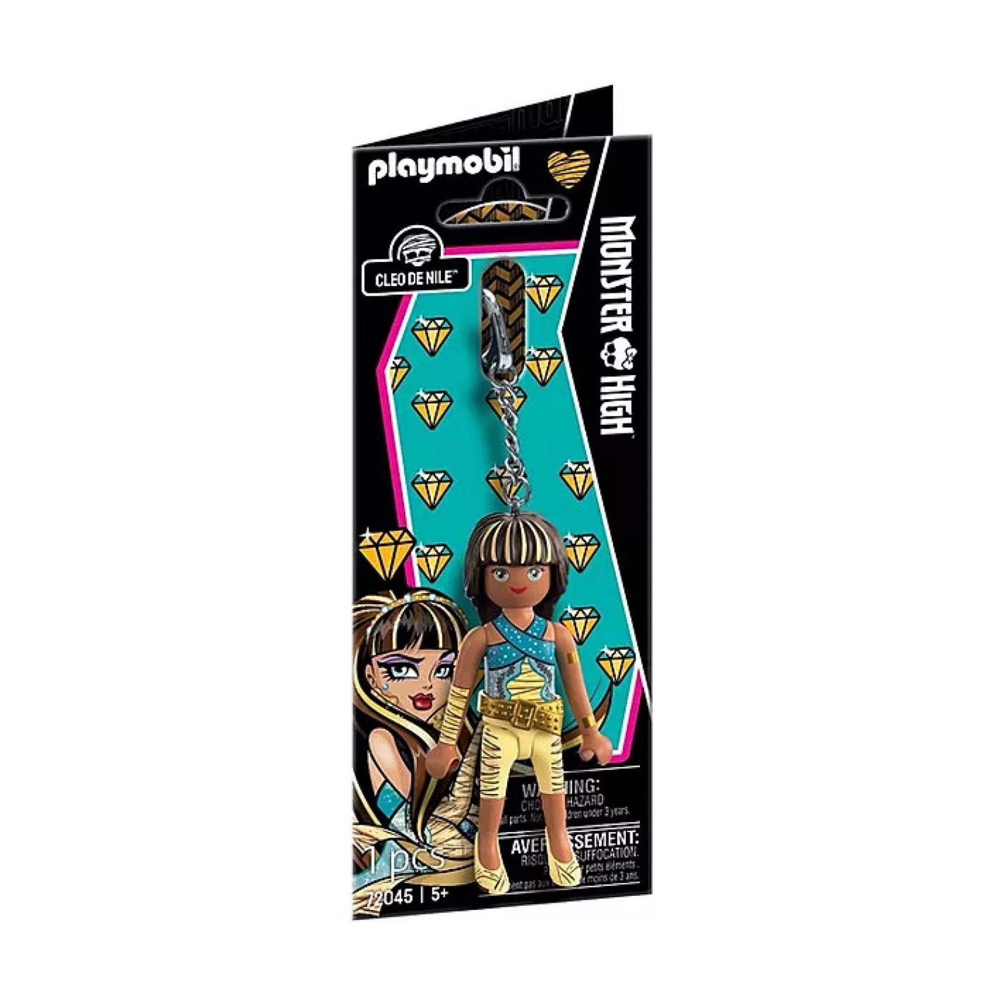 PLAYMOBIL Monster High Porte-clés Cleo De Nile