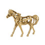 Voir la diapositive 4 : Paris Prix Statuette Cheval Ajouré  Hollywood  57cm Doré