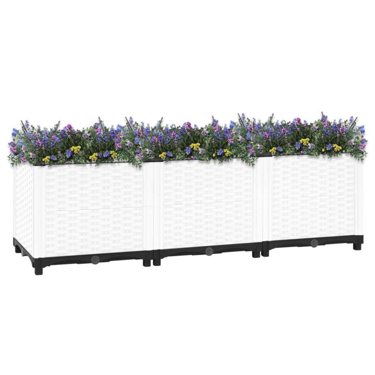 VIDAXL Lit sureleve 120x40x38 cm Polypropylene