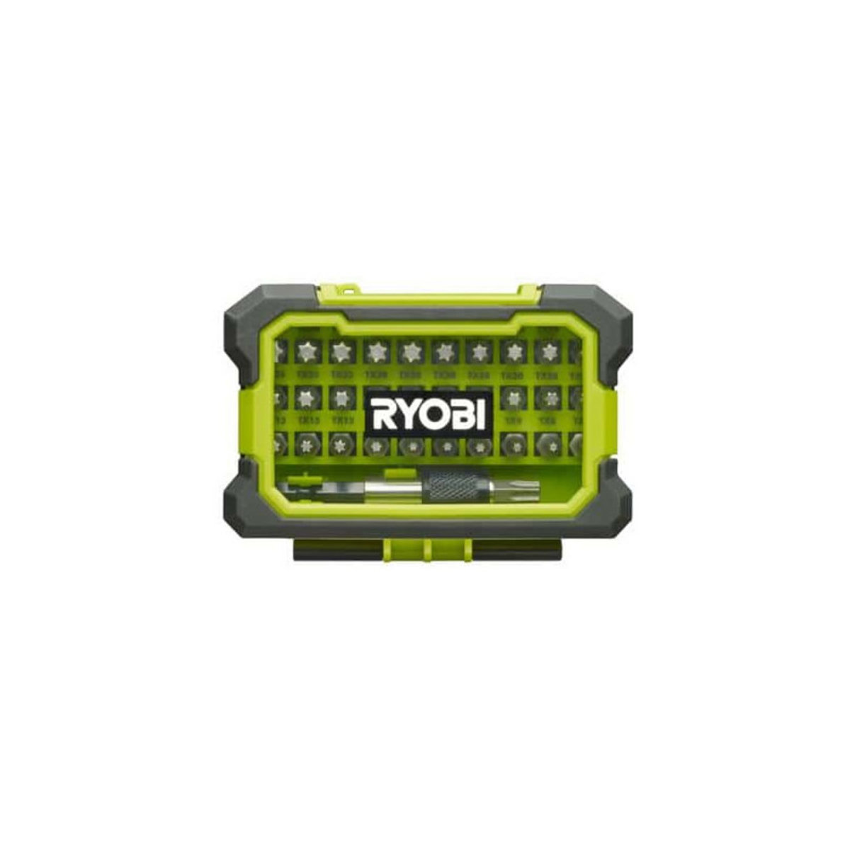 Ryobi Coffret renforcé RYOBI 32 embouts de vissage Torx T7-T40 - porte-embouts à fixation rapide RAK32TSD