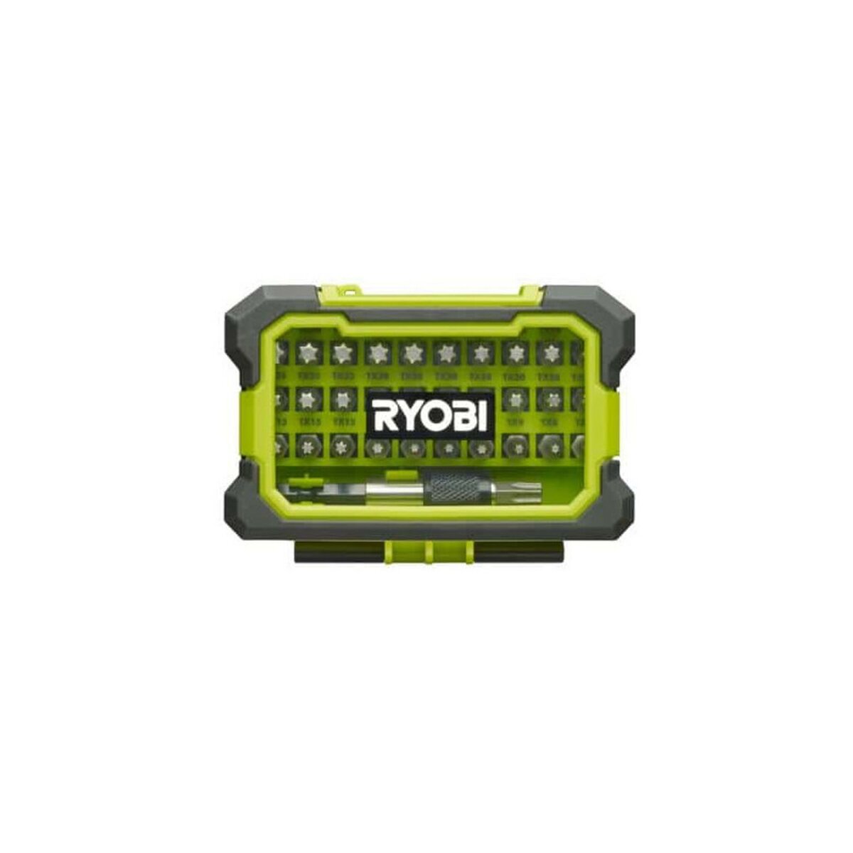 Ryobi Coffret renforcé RYOBI 32 embouts de vissage Torx T7-T40 - porte-embouts à fixation rapide RAK32TSD