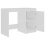 Voir la diapositive 4 : VIDAXL Bureau Blanc 100x50x76 cm Bois d'ingenierie