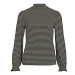 Vila Pull Marron/Noir Femme Vila Visabia. Coloris disponibles : Marron