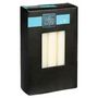 Voir la diapositive 3 : COMPTOIR DE LA BOUGIE Lot de 10 Bougies Bâton  Hugo  16cm Ivoire