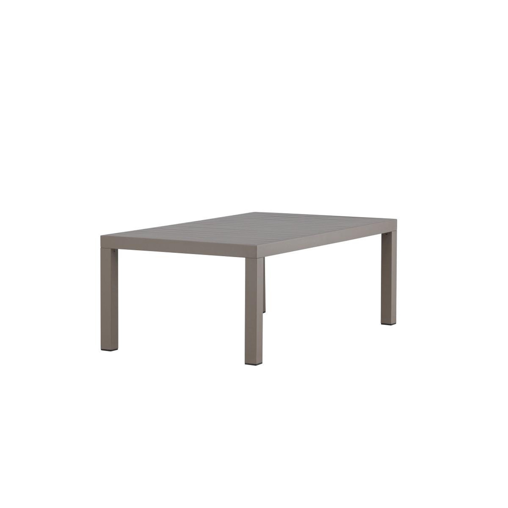 Voir la diapositive 3 : Paris Prix Table Basse de Jardin  Copacabana  120cm Marron