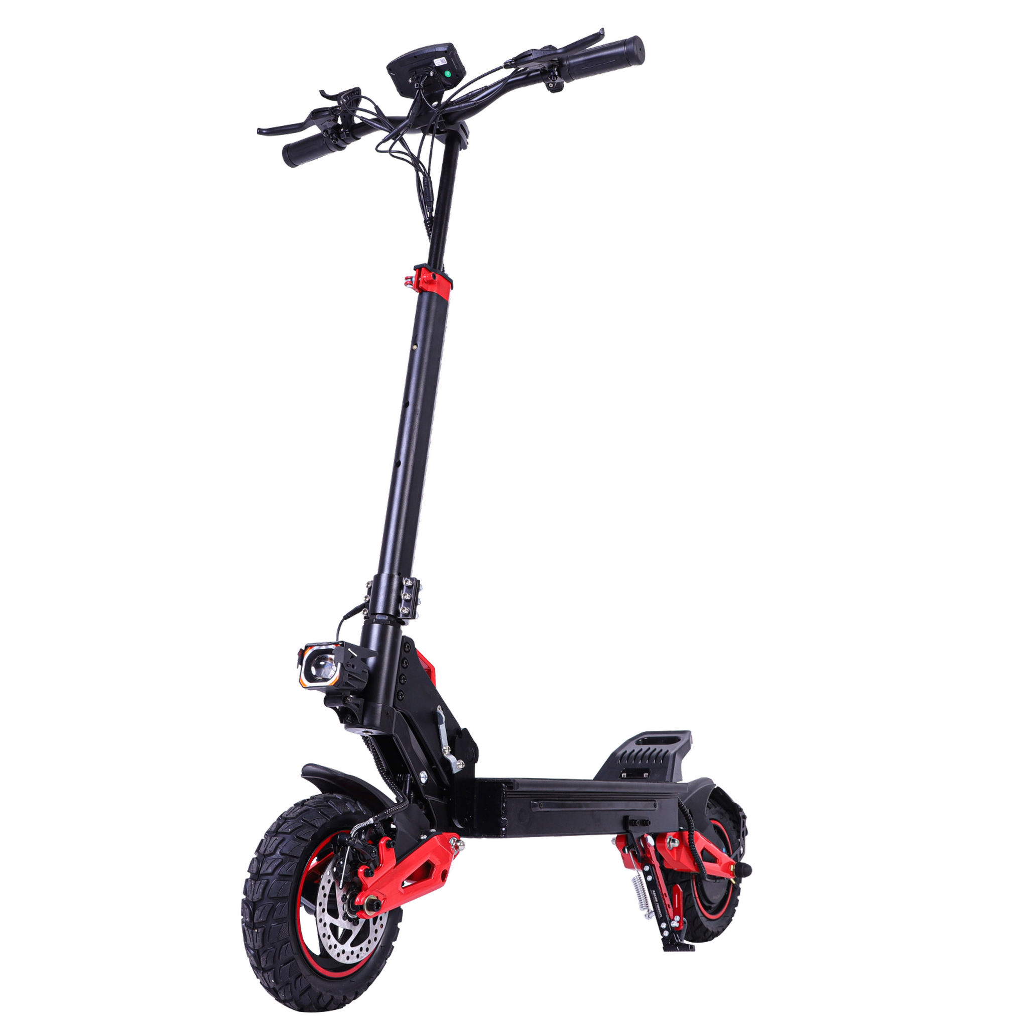 Voir la diapositive 2 : FREEBOY Trottinette électrique freeboy j15max, double suspension, pneus tout-terrain, noire