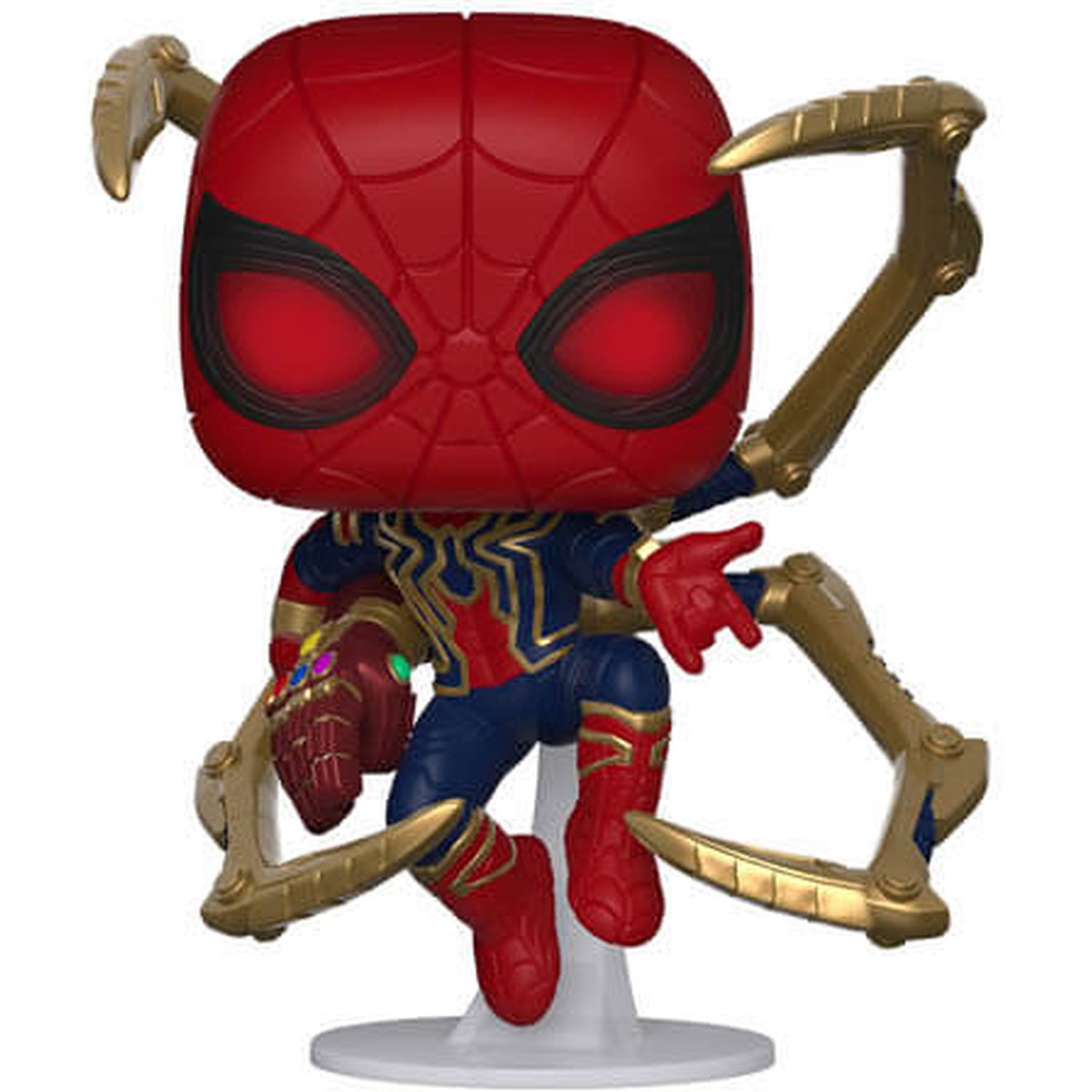 Figurine Pop Iron Spider avec Nano Gant Marvel