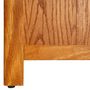Voir la diapositive 5 : VIDAXL Bibliotheque 45x22,5x82 cm Bois de chene massif