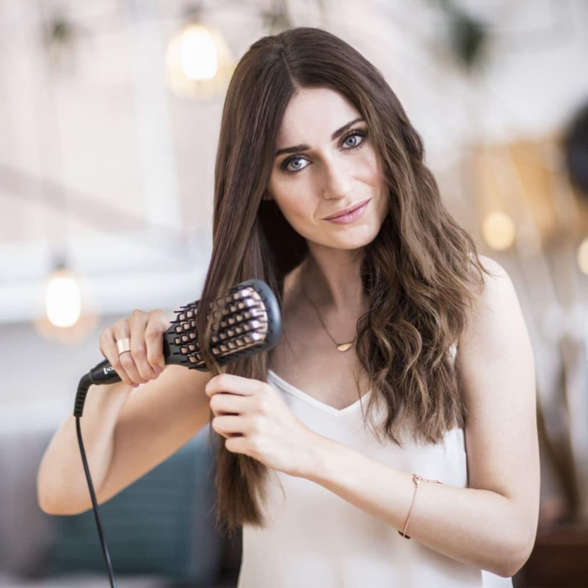 REMINGTON REMINGTON Brosse a lisser 2 en 1 Noir