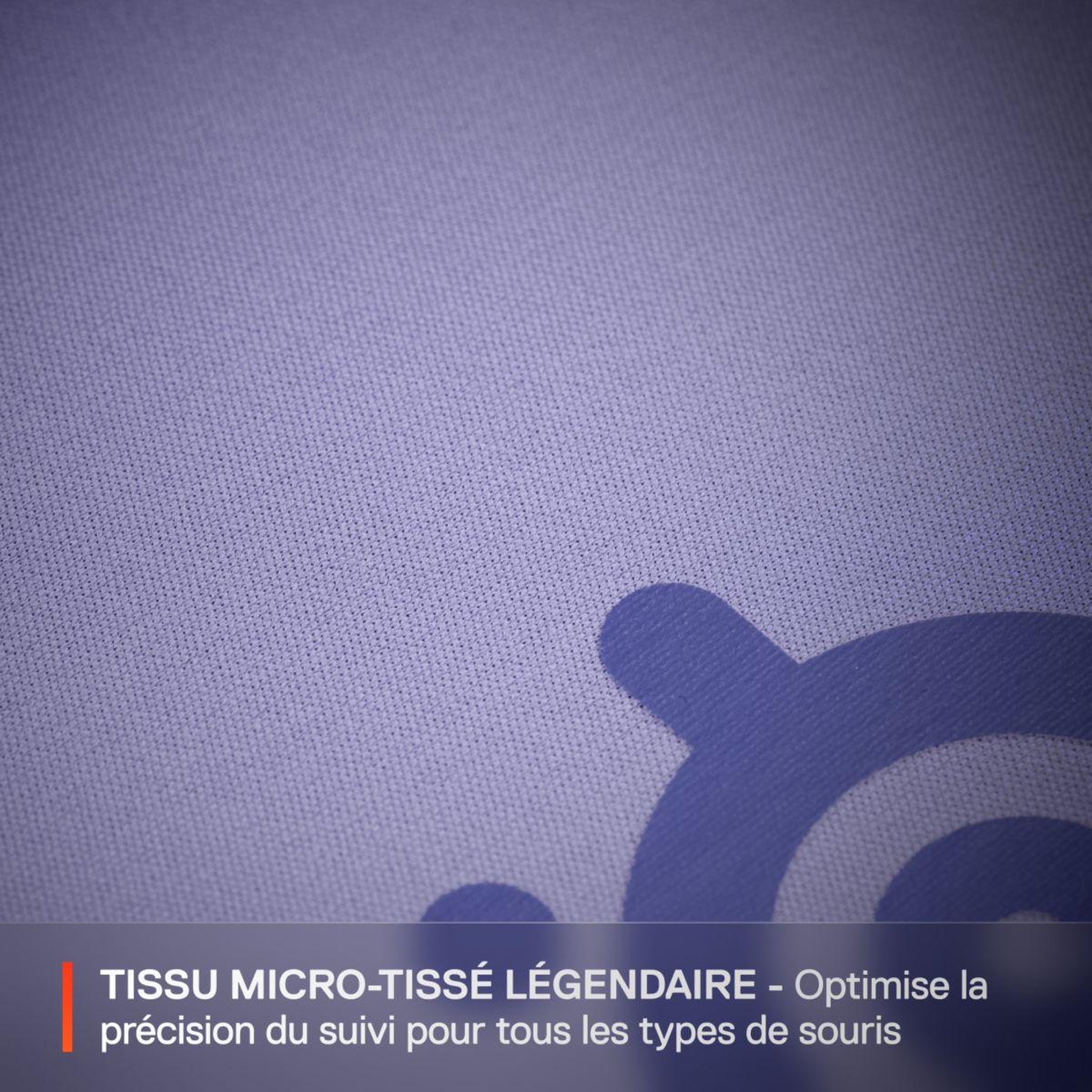 Voir la diapositive 3 : STEEL SERIES Tapis de souris qck m lavande