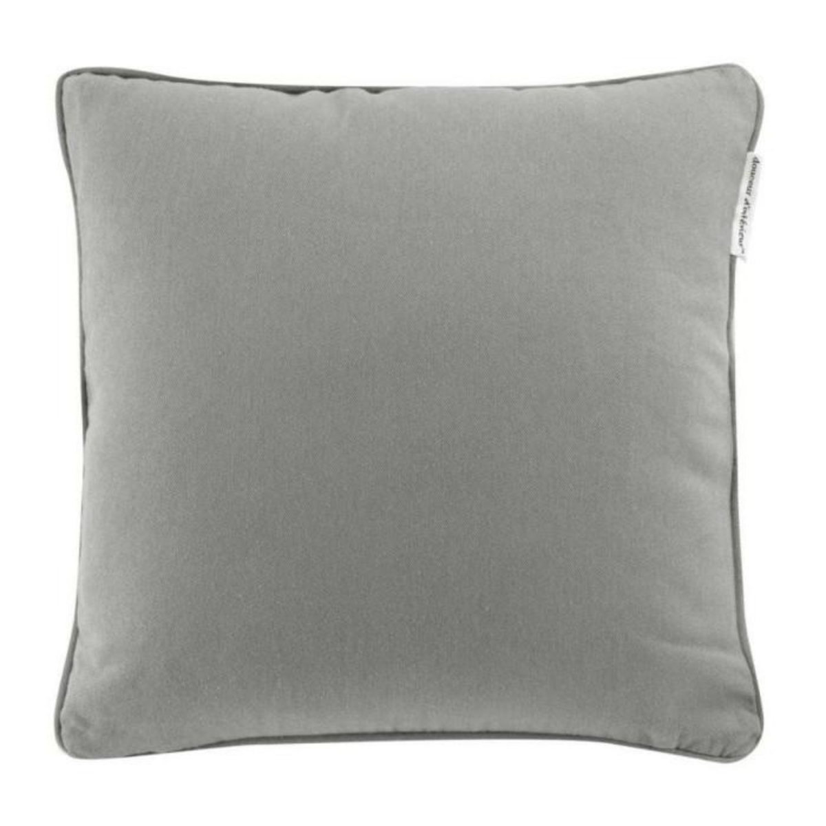 Paris Prix Housse de Coussin  Twily  40x40cm Gris