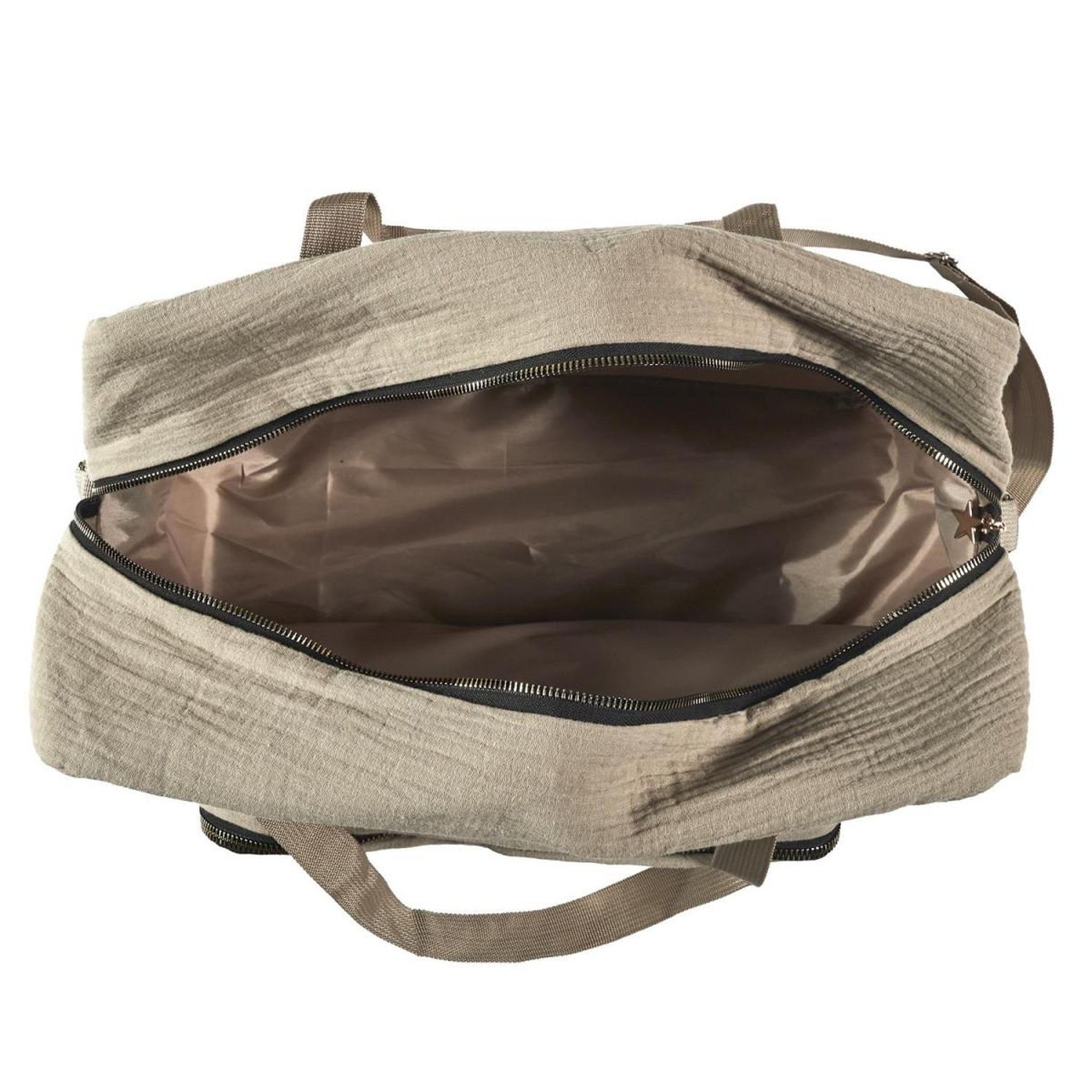 Voir la diapositive 3 : Tom & Zoé Sac de transport  joli bébé  40cm taupe