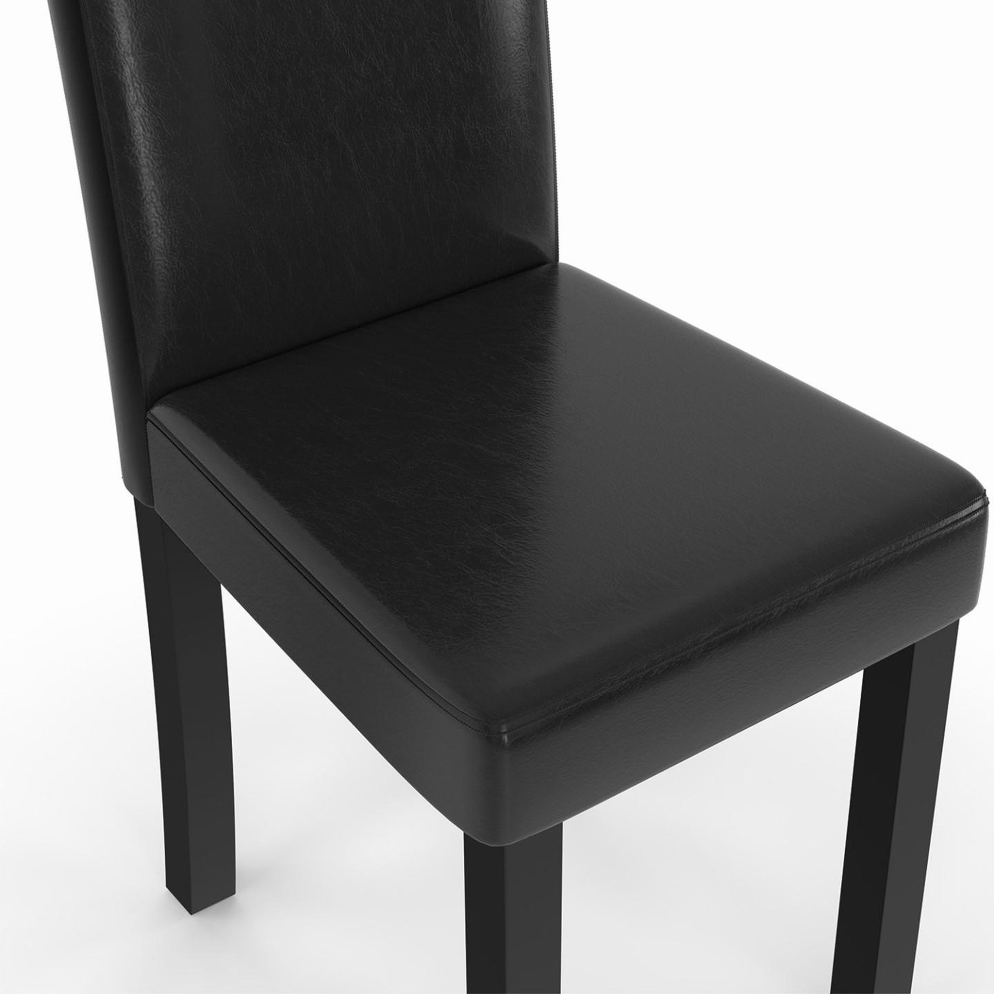 Voir la diapositive 6 : ID MARKET Lot de 6 chaises hannah noires pour salle à manger