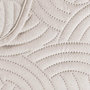 Voir la diapositive 6 : Paris Prix Couvre-Lit & 2 Housses de Coussin  Solange  240x260cm Naturel