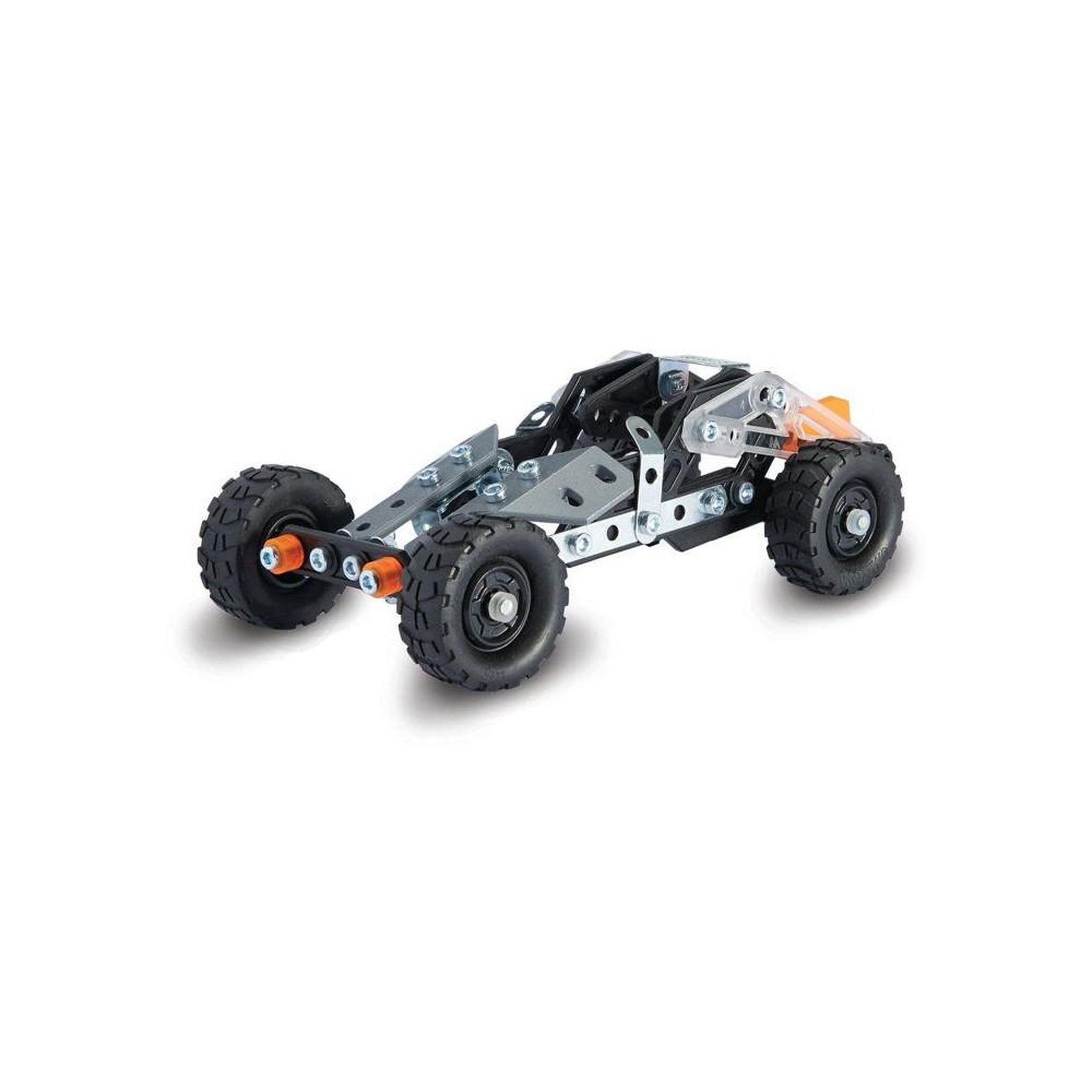 Voir la diapositive 6 : Meccano 4x4 de Course 10 en 1 – Coffret de Construction 10 Modèles – 225 pièces