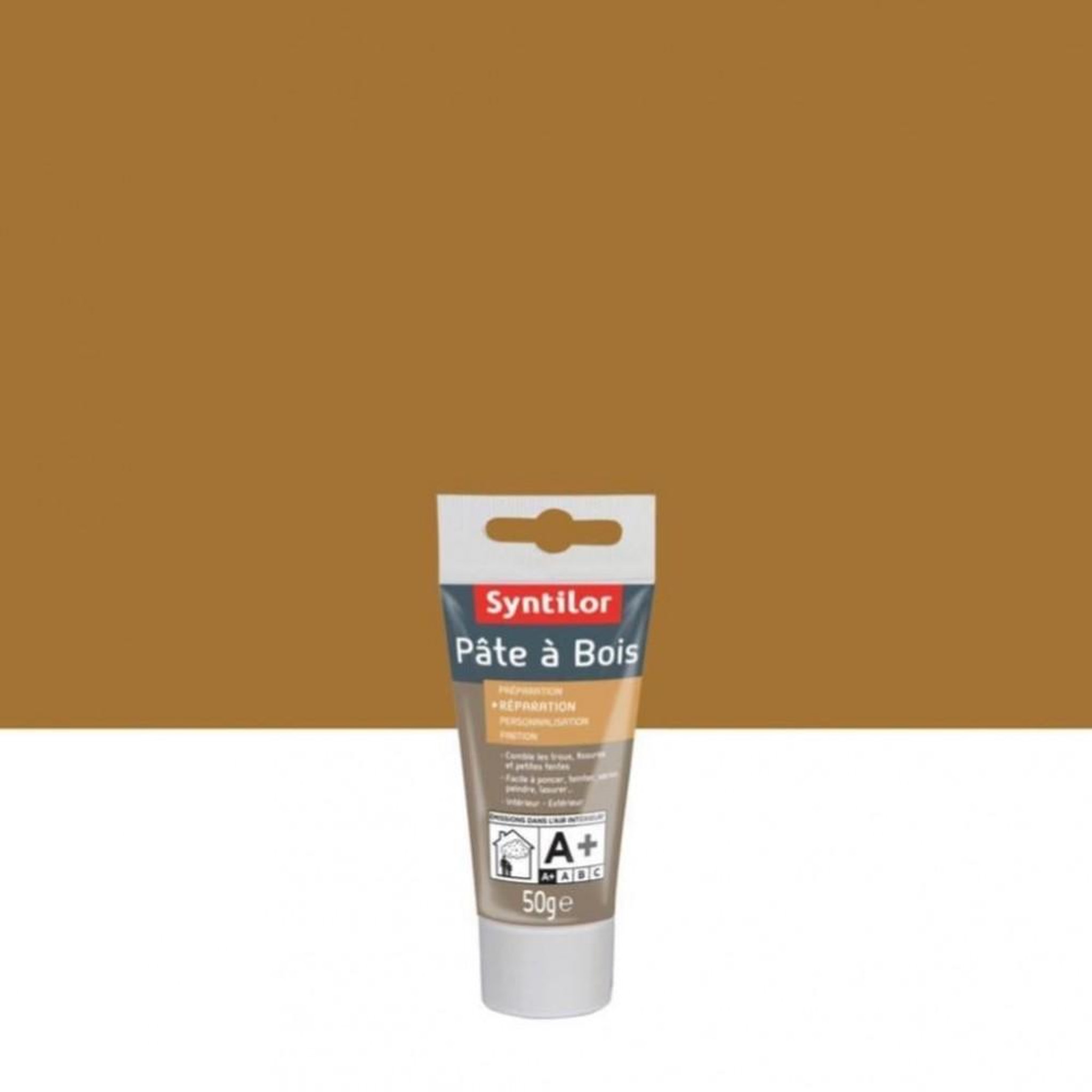 CENTRALE BRICO Pâte à bois SYNTILOR, chêne clair, 50 g