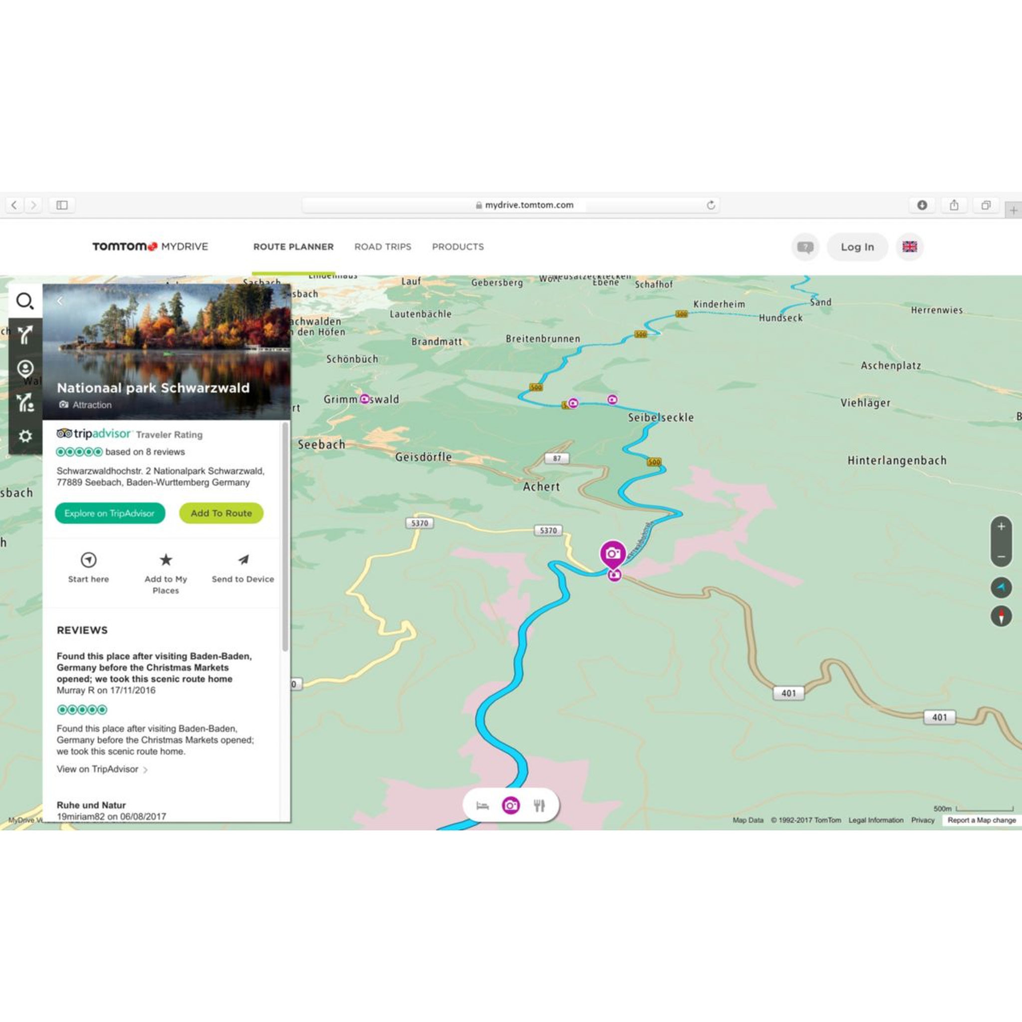 Voir la diapositive 5 : Tomtom GPS Go Camper Monde connecté