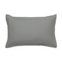 Voir la diapositive 1 : FUTURE HOME Taie d'oreiller en coton 57 fils unie