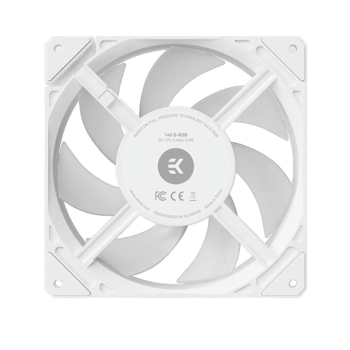 EKWB Ventilateur EKWB FPT 140er DRGB PWM blanc