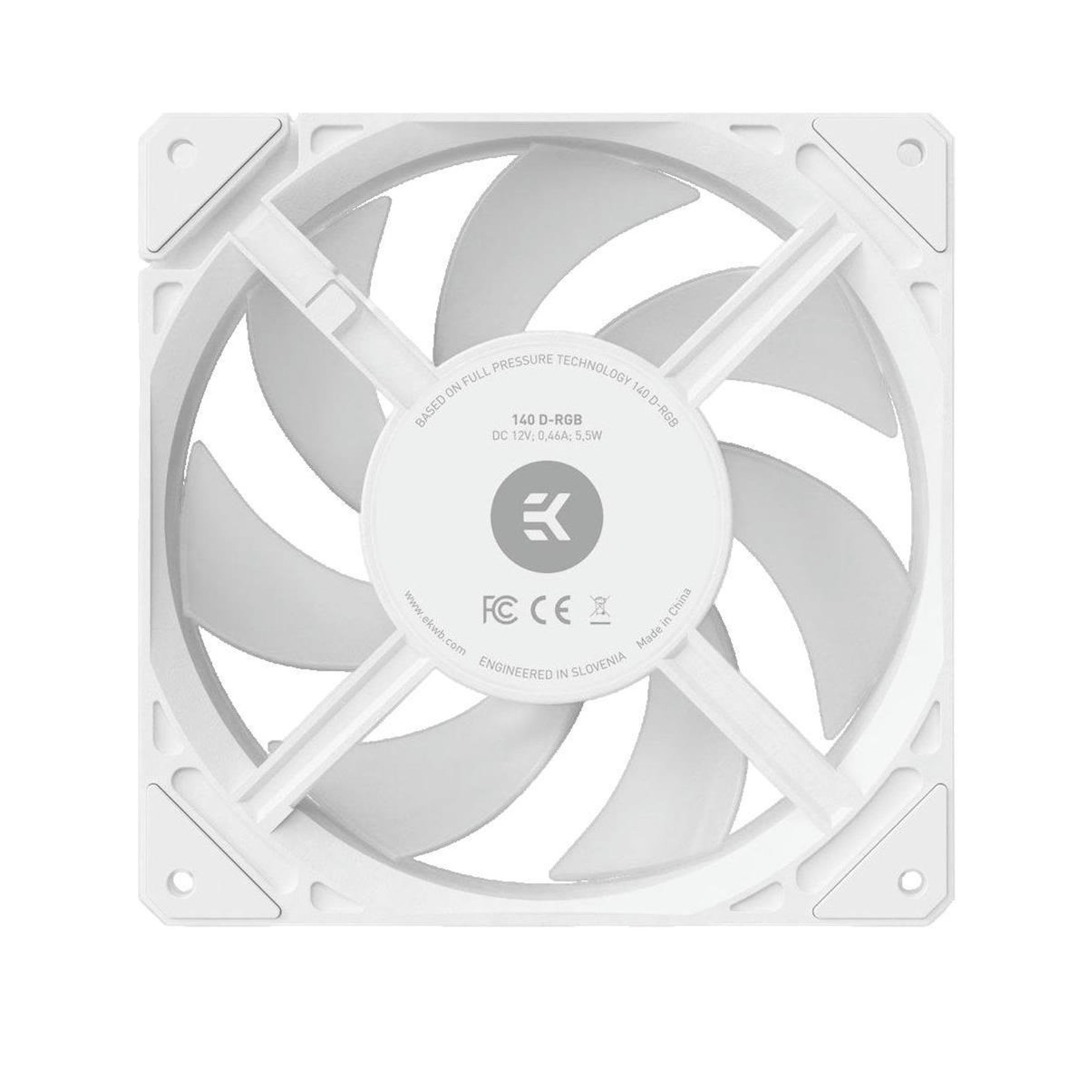 EKWB Ventilateur EKWB FPT 140er DRGB PWM blanc