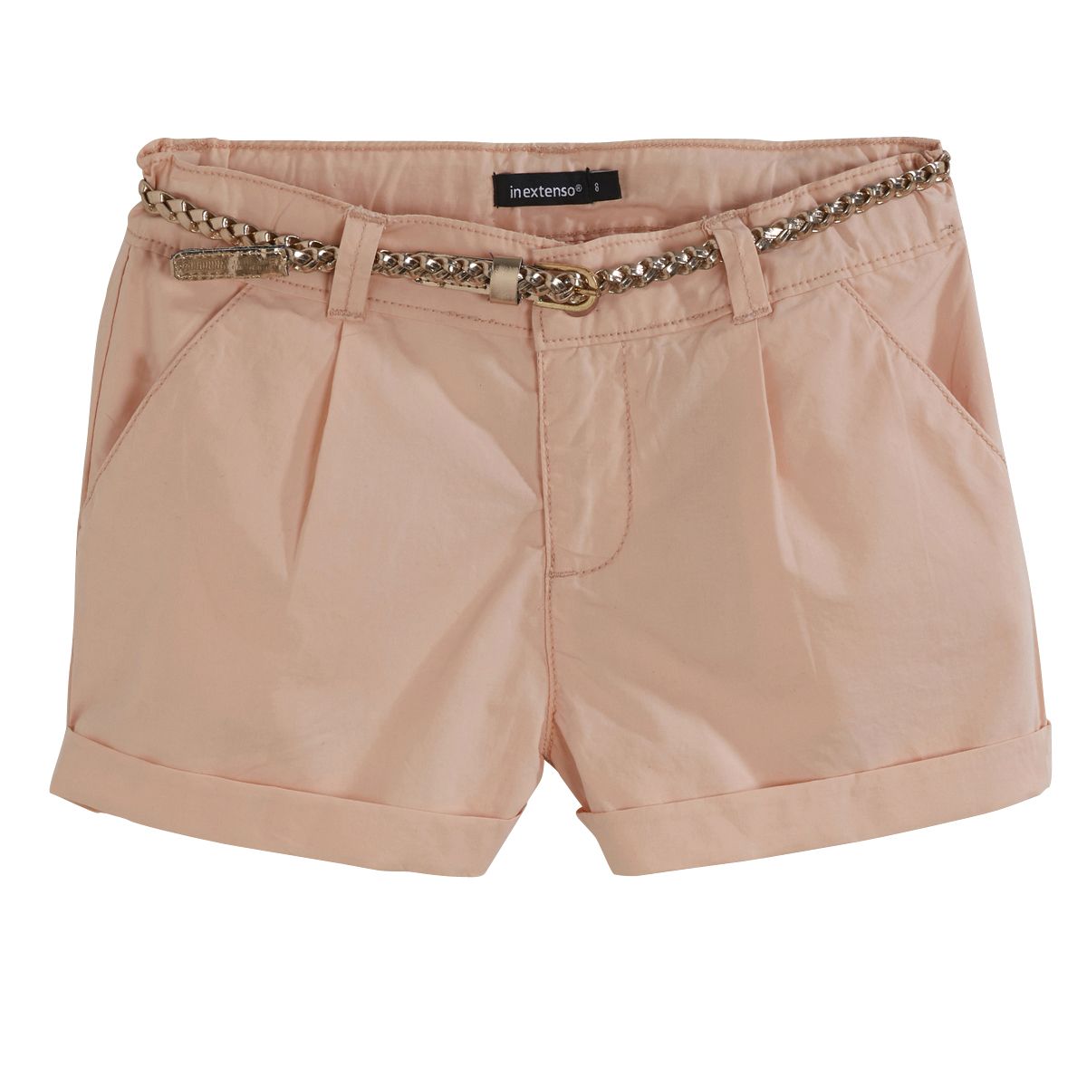 IN EXTENSO Short en popeline fille