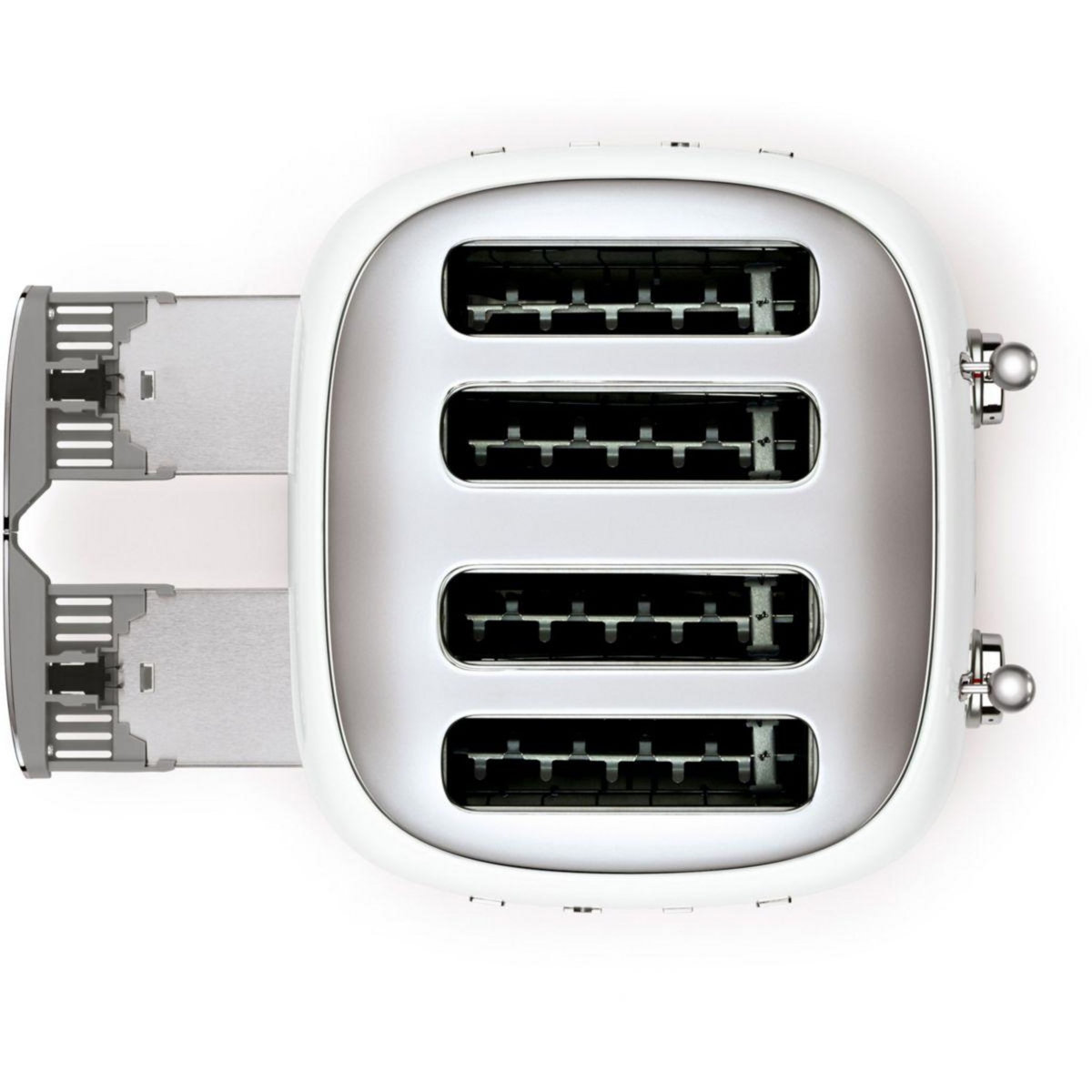 SMEG Grille-pain TSF03WHEU Blanc
