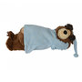 Voir la diapositive 1 : SIMBA Peluche interactive Michka l'ours ronfleur 40 cm - Masha et Michka
