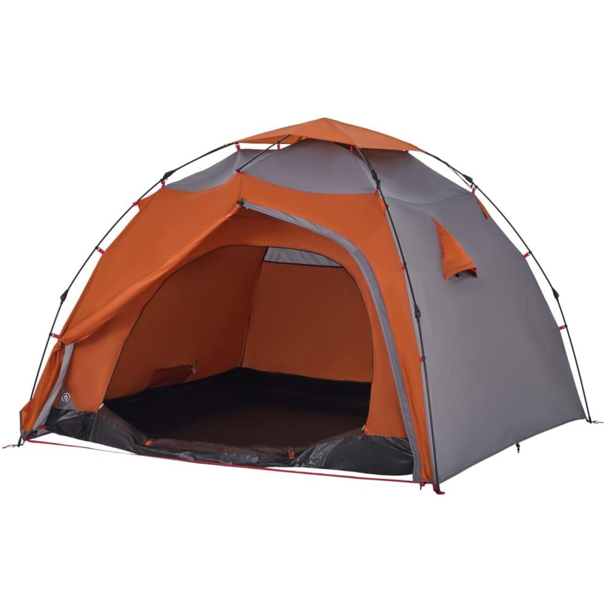 VIDAXL Tente de camping a dome 4 personnes liberation rapide