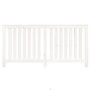 Voir la diapositive 5 : VIDAXL Cache-radiateur Blanc 169x19x84 cm Bois massif de pin