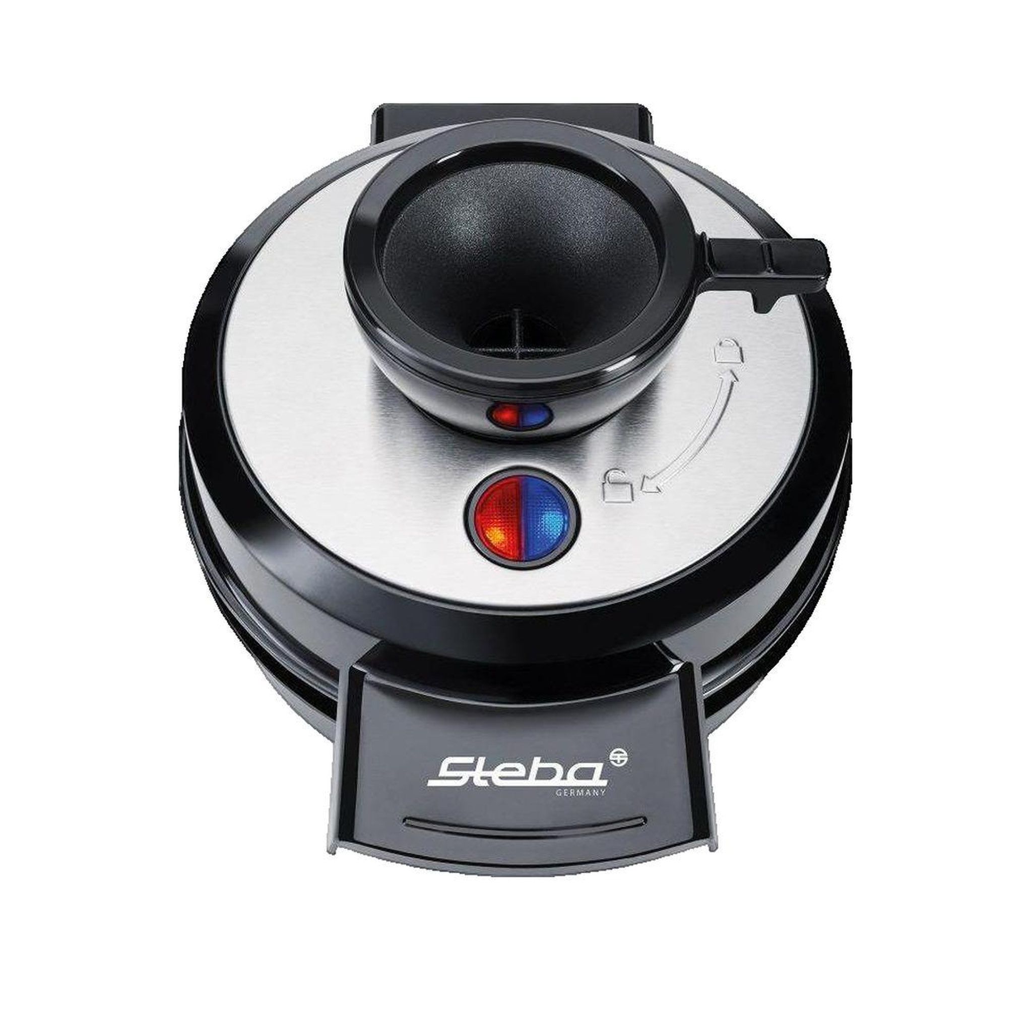 Voir la diapositive 2 : STEBA Gaufrier Steba WE 20 Volcano noir