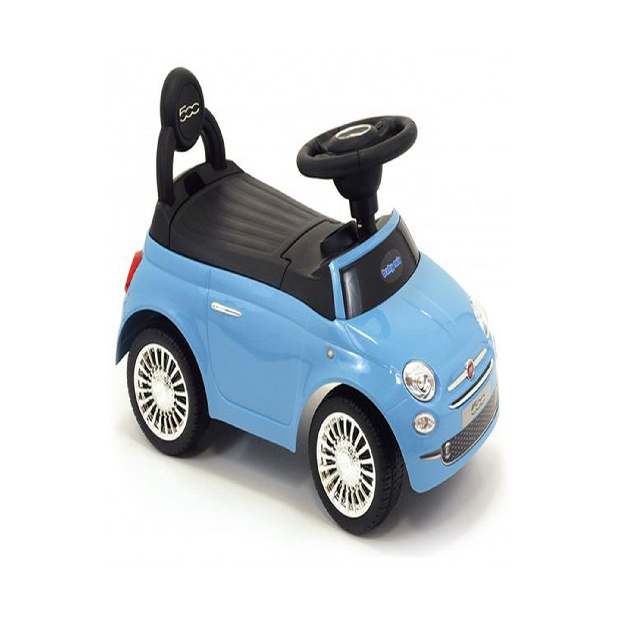Voir la diapositive 2 : Porteur Fiat 500 Sonique - Bleu