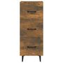 Voir la diapositive 5 : VIDAXL Buffet Chene fume 34,5x34x90 cm Bois d'ingenierie
