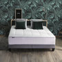 Voir la diapositive 6 : IDLITERIE Ensemble matelas BELLAGIO et sommier, 7 zones, mémoire de forme
