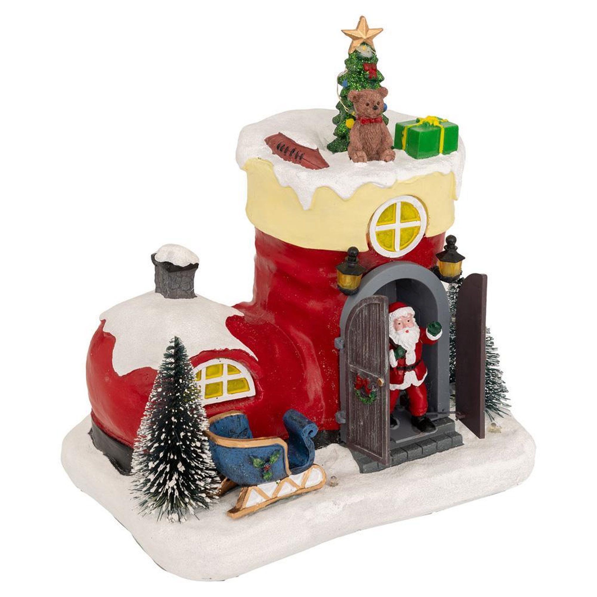 ATMOSPHERA Village de Noël avec illuminations Atmosphera Morn. Coloris disponibles : Multicolore
