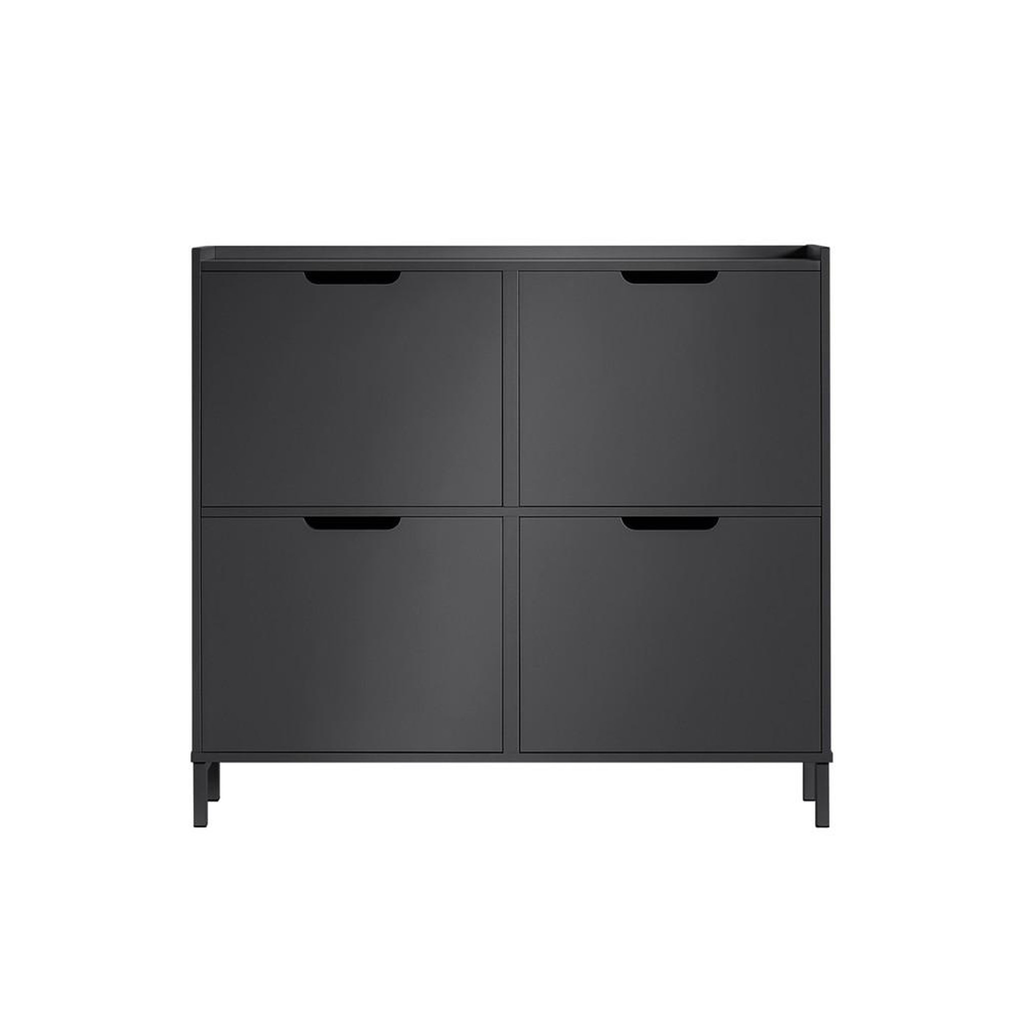 Voir la diapositive 1 : SOBUY SoBuy - Meuble À Chaussures 4 portes - Minimaliste - FSR100