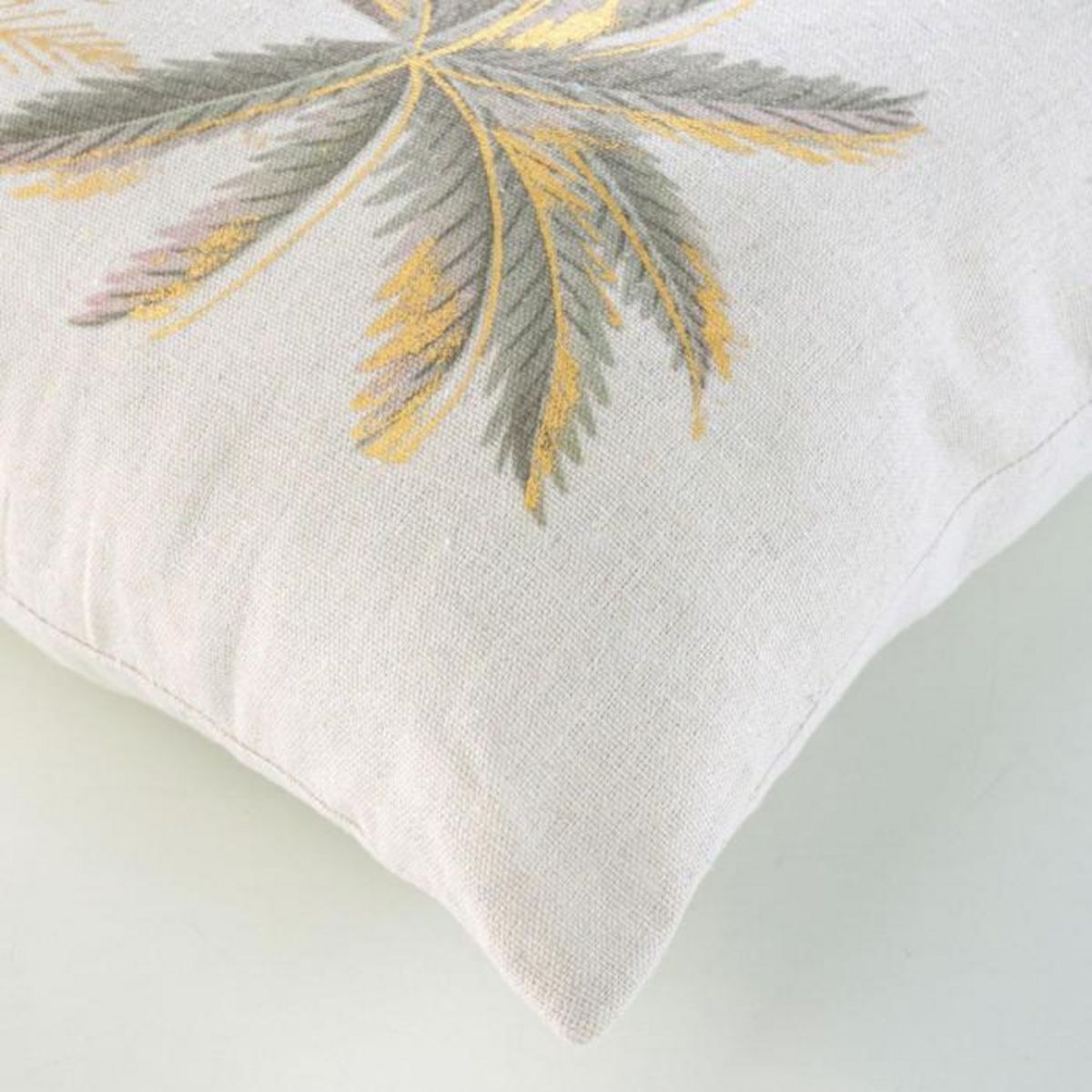 Paris Prix Coussin Déco Imprimé  Willo  45x45cm Naturel